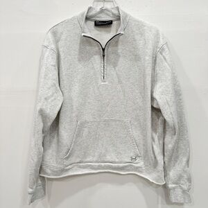 Under Armour Gufoon Women’s Half Zip Long Sleeve Sweatshirt Large Grey